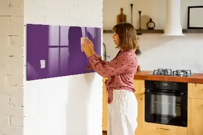 Quadro magnético com caneta na cor roxa