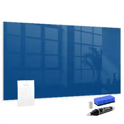Quadro magnético com caneta azul-escuro