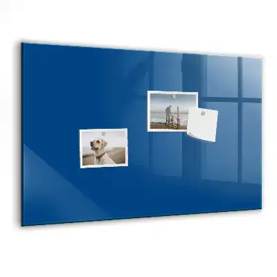 Quadro magnético com caneta azul-escuro
