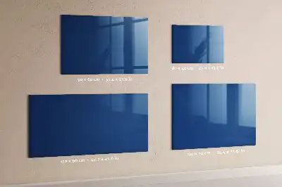 Quadro magnético com caneta azul-escuro