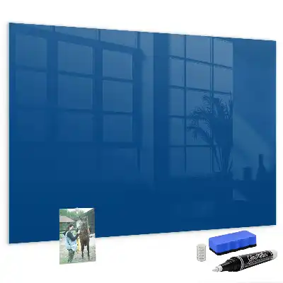 Quadro magnético com caneta azul-escuro