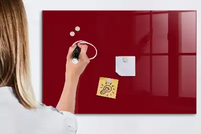 Quadro magnético de apagar a seco bordo