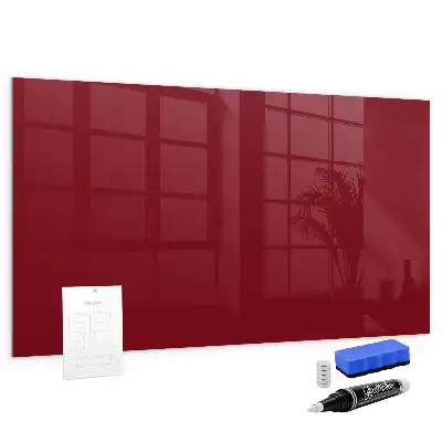 Quadro magnético de apagar a seco bordo
