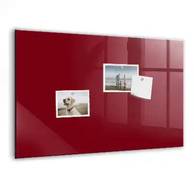Quadro magnético de apagar a seco bordo