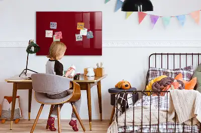 Quadro magnético de apagar a seco bordo