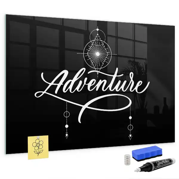 Quadro magnético com caneta modelo Aventura