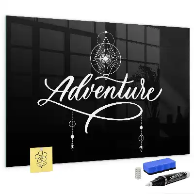 Quadro magnético com caneta modelo Aventura