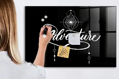 Quadro magnético com caneta modelo Aventura