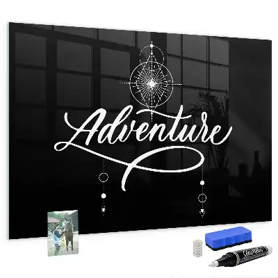 Quadro magnético com caneta modelo Aventura