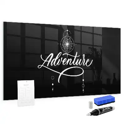 Quadro magnético com caneta modelo Aventura