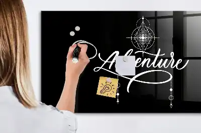 Quadro magnético com caneta modelo Aventura