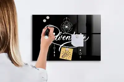 Quadro magnético com caneta modelo Aventura