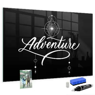 Quadro magnético com caneta modelo Aventura