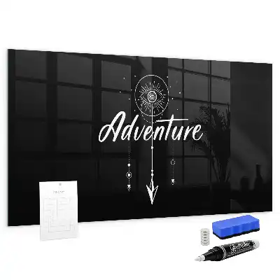 Quadro magnético de apagar a seco modelo Aventura