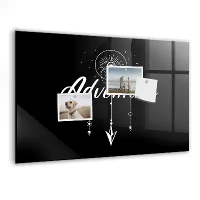 Quadro magnético de apagar a seco modelo Aventura
