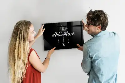 Quadro magnético de apagar a seco modelo Aventura