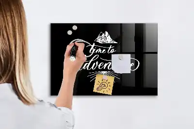 Quadro magnético com caneta modelo Aventura