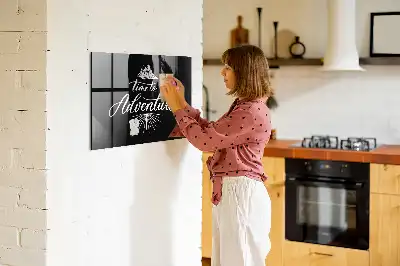 Quadro magnético com caneta modelo Aventura