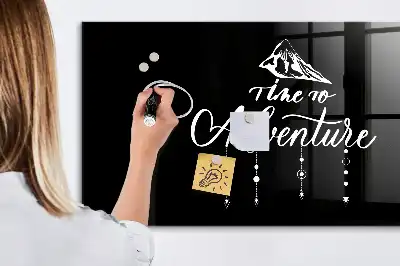 Quadro magnético com caneta modelo aventura