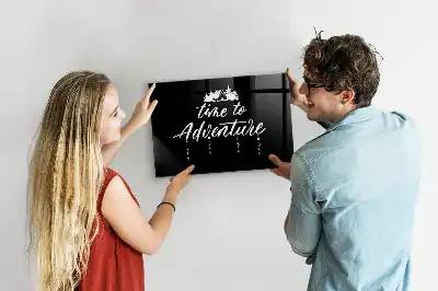 Quadro magnético de apagar a seco tema Hora da Aventura