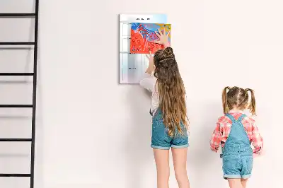 Quadro magnético de apagar a seco lousa branca