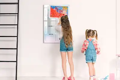 Quadro magnético de apagar a seco lousa branca