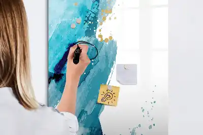 Quadro magnético de apagar a seco para pintura