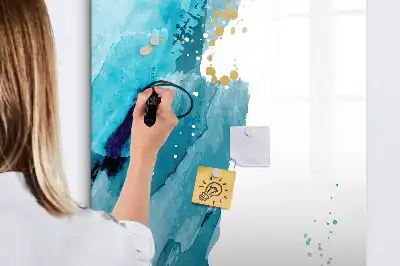 Quadro magnético de apagar a seco para pintura