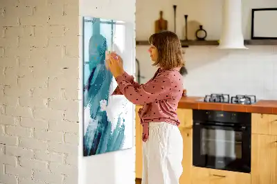 Quadro magnético de apagar a seco para pintura