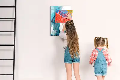 Quadro magnético de apagar a seco para pintura