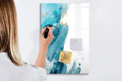Quadro magnético de apagar a seco para pintura