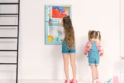 Quadro magnético de apagar a seco planner galáctico