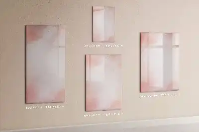 Quadro magnético de apagar a seco mármore rosa