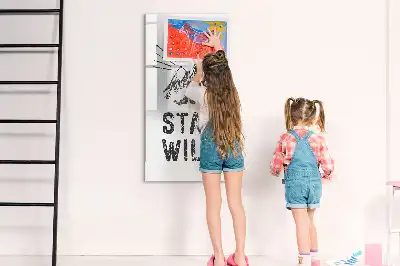 Quadro magnético de apagar a seco estampa montanhas selvagens
