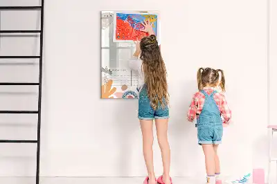 Planner mensal quadro magnético de apagar a seco