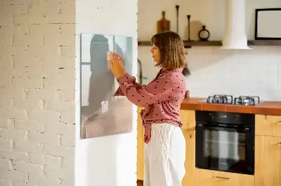 Quadro magnético de apagar a seco com mistura de cores