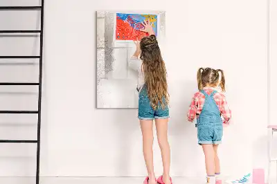 Quadro magnético de apagar a seco modelo mandalas