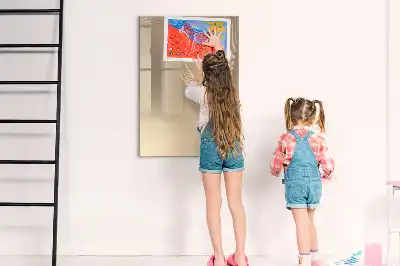 Quadro magnético de apagar a seco estampa de luz abstrata