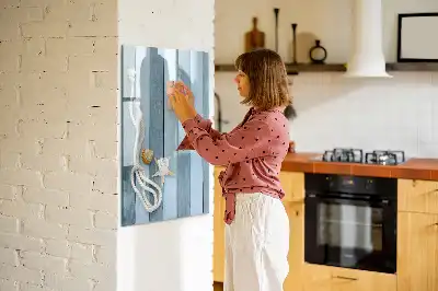 Quadro magnético de apagar a seco acessórios náuticos