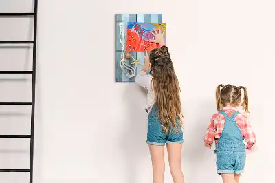 Quadro magnético de apagar a seco acessórios náuticos