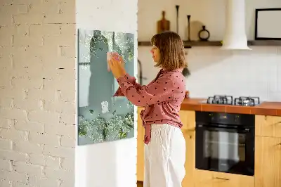Quadro magnético de apagar a seco modelo Gipsofila