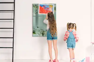 Quadro magnético de apagar a seco modelo Gipsofila
