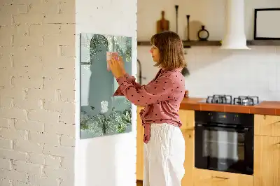 Quadro magnético de apagar a seco modelo Gipsofila
