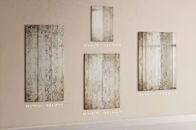 Quadro magnético de apagar a seco em madeira