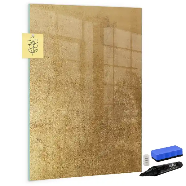 Quadro magnético de apagar a seco em tecido decorativo