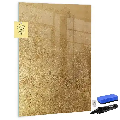 Quadro magnético de apagar a seco em tecido decorativo