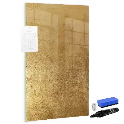 Quadro magnético de apagar a seco em tecido decorativo