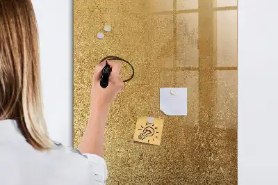Quadro magnético de apagar a seco em tecido decorativo