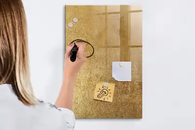 Quadro magnético de apagar a seco em tecido decorativo