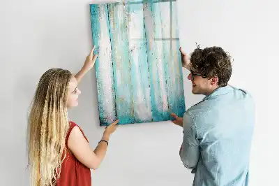 Quadro magnético de apagar a seco acabamento em madeira envelhecida